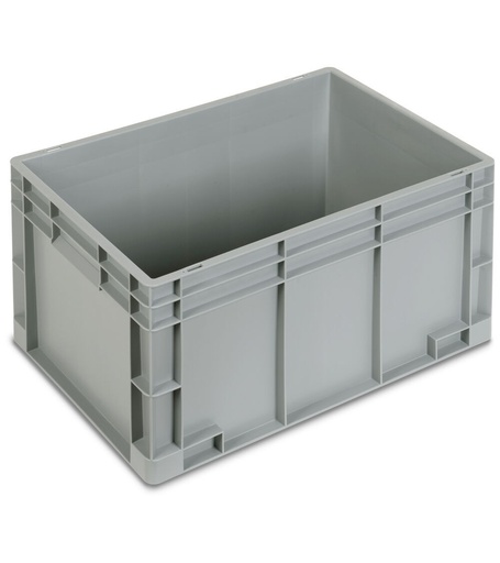 Euro Box Behälter, Gr. 6432, B600 x T400 x H320 mm, geschlossene Griffe