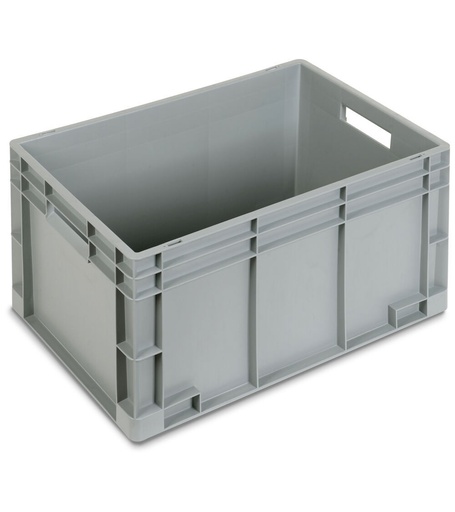 Euro Box Behälter, Gr. 6432, B600 x T400 x H320 mm, offene Griffe