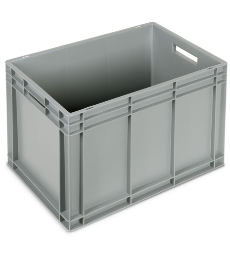 Euro Box Behälter, Gr. 6442, B600 x T400 x H423 mm, offene Griffe