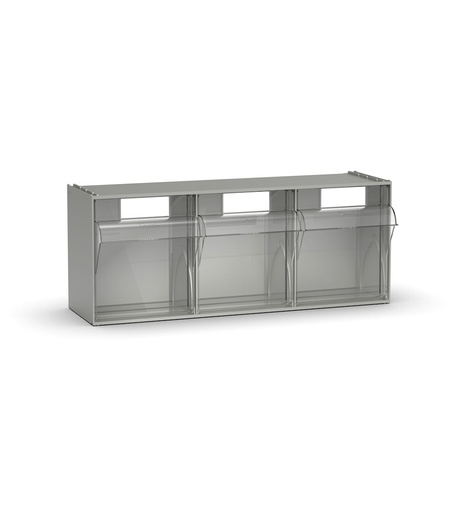 Visual Box drawer unit with 3 drawers – H 242 mm