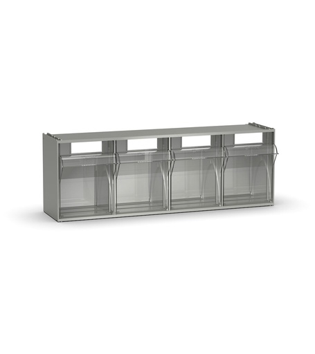Visual Box drawer unit with 4 drawers – H 206 mm