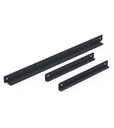 Coppia supporti parziali per Visual Box, L649 x P50 x H319 mm