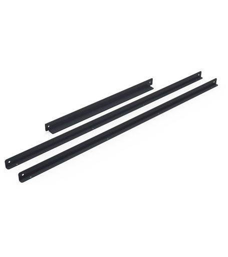 Paire de supports complets pour Visual Box, L649 x P50 x H1153 mm