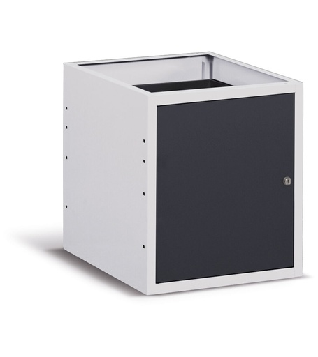 Armario An=500 mm con 1 puerta y 1 estante regulable Work Up – Al 570 mm