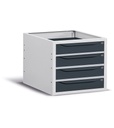 Armadio L=629 mm con 4 cassetti H=105 mm Work Up – H 570 mm