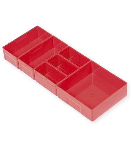 Divider boxes for drawers with W 500 mm and front height 105-150 mm