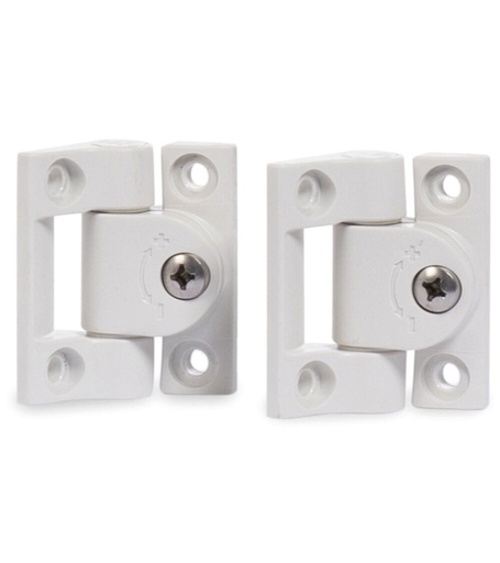 Kit cerniere per pannello forato
