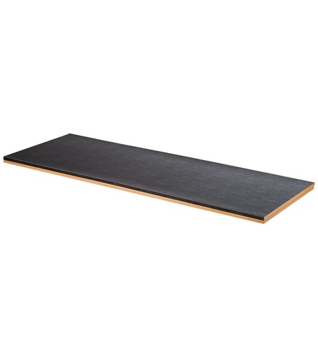 Cubierta de acero engomado para tableros de madera, 1028x754x22 mm