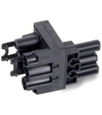 Connettore ad H Wieland a 2 output