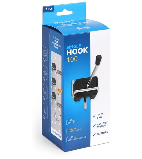 The Block hook with tip 100 mm