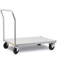 Carrello con base in acciaio con ruote – Componibile ce freno