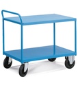 Carrello con pianale, ripiano e manico Combi