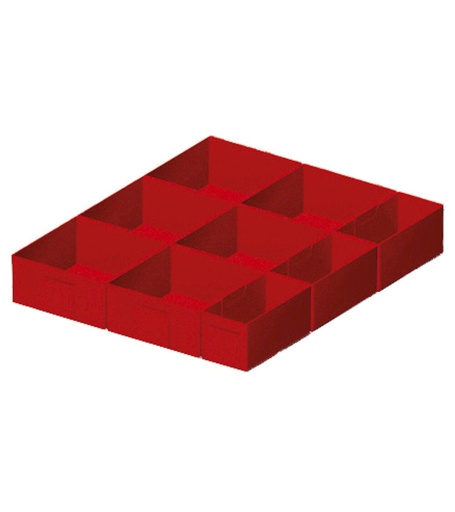 Divisori per cassetti con altezza frontale 100 mm – 24×27 EH