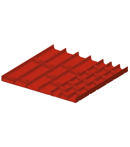 2- and 3-channel dividers and transverse dividers with front height 50-300 mm, 27×27 EH