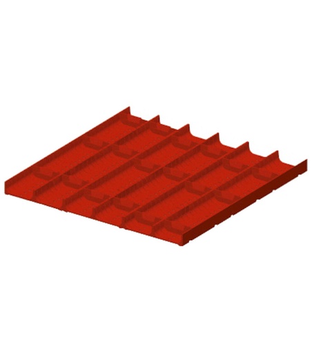 2-channel dividers and transverse dividers with front height 50-300 mm, 27×27 EH