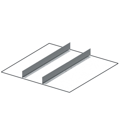 Longitudinal dividers for drawers with H 100/125 mm, 18×27 EH