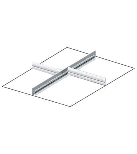 Master drawer divider set for front height H=100/125 mm – 27×36 EH