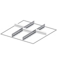 Set materiale di separazione per altezza frontale H=200/250 mm