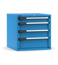 Armadio con 4 cassetti 1x100 2x150 1x200 Master – H 700 mm