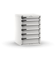 Cassettiera Master con 6 cassetti 1x100 4x150 1x200 – H 1000 mm