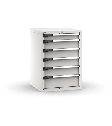 Master drawer cabinet with 6 drawers 1x100 4x150 1x200 – H 1000 mm