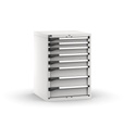 Cassettiera Master con 8 cassetti 2x75 3x100 3x150 – H 1000 mm
