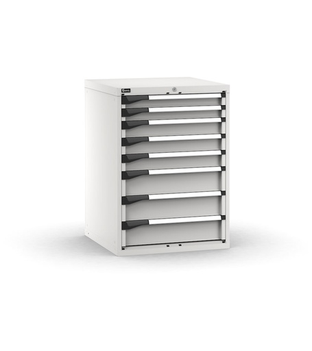 Master drawer cabinet with 8 drawers 2x75 3x100 3x150 – H 1000 mm
