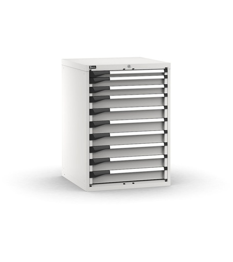 Master drawer cabinet with 10 drawers 1x50 2x75 7x100 – H 1000 mm