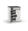 Cassettiera Master con porte con 5 cassetti 1x50 2x75 2x100 1xPE – H 1022 mm