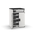 Cassettiera Master con porte con 5 cassetti 1x50 4x75 1xPE – H 1022 mm