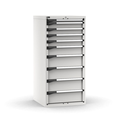 Master drawer cabinet with 10 drawers 1x50 4x100 1x150 4x200 – H 1500 mm
