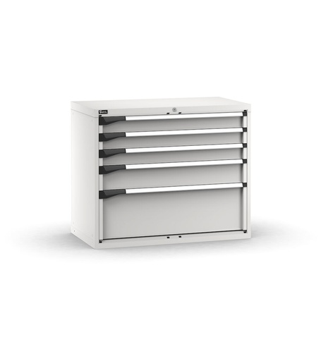 Master drawer cabinet with 5 drawers 3x100 1x150 1x300 – H 850 mm