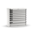 Cassettiera Master con 8 cassetti 2x75 4x100 1x150 1x200 – H 1000 mm
