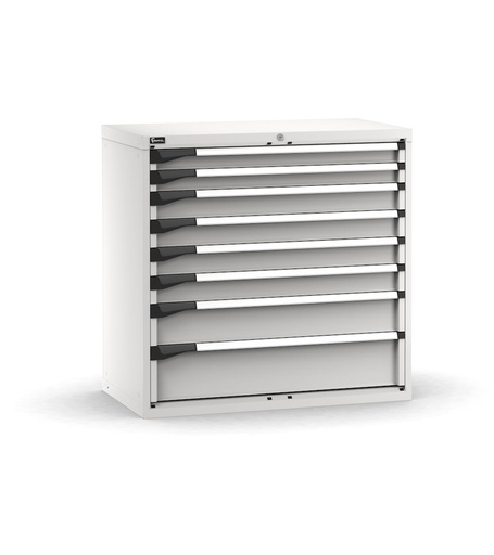 Master drawer cabinet with 8 drawers 2x75 4x100 1x150 1x200 – H 1000 mm