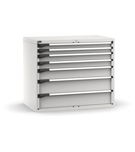 Master drawer cabinet with 7 drawers 2x75 2x100 1x150 2x200 – H 1000 mm