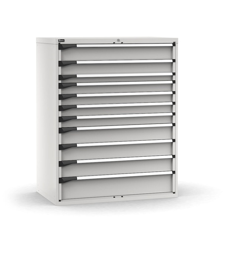 Master drawer cabinet with 11 drawers 1x150 1x125 1x75 4x100 3x150 1x200 – H 1500 mm