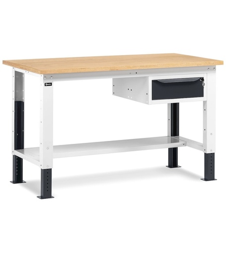 Work Up workbench 150 cm with 1 drawer cabinet with 1 drawer
