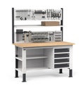 Banco Regolabile Completo WORK1530, 150cm