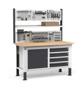 Banco Regolabile Completo WORK1533, 150cm