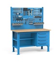 Banco Regolabile Completo WORK1536, 150cm