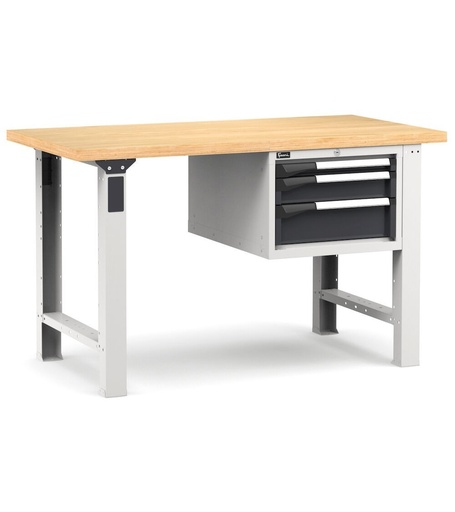 Work Master Werkbank mit 3 Schubladen 1x50 1x100 1x150 – H 890 mm