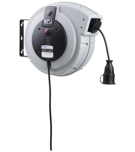Enrollador eléctrico 230V - 1600 W con enchufe Schuko
