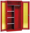 Armadio di sicurezza DPI e attrezzature antincendio, L1023 x P555 x H2000 mm