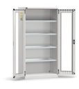 Armadio per prodotti chimici, ante in policarbonato, L1023 x P555 x H2000 mm