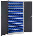 Armadio con porte a battente con 82 contenitori RK Box Air Perfom – H 2000 mm