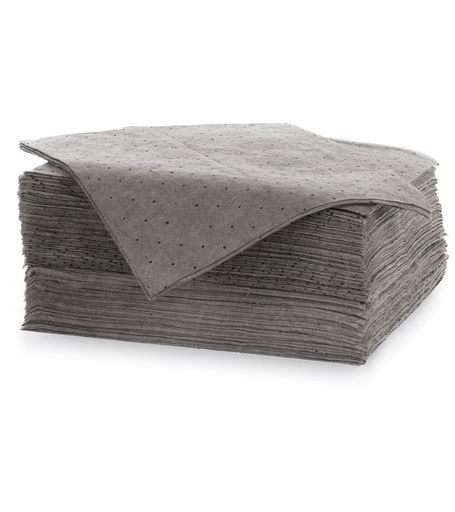 Absorbent pads for oil, paints and water, pack of 100 pieces