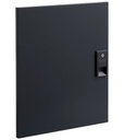 Porta totale sinistra H=600 mm con maniglia Dark Grey Master