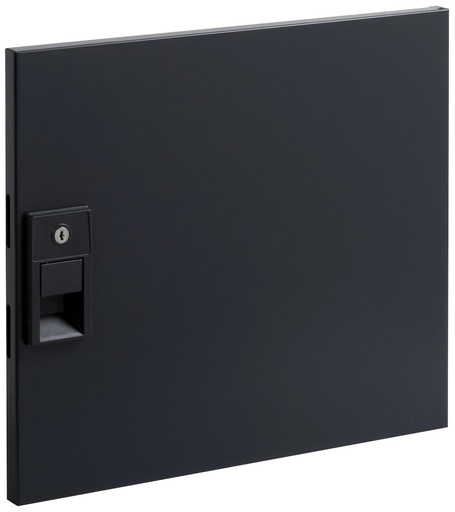 Work Master Dark Grey partial right-hand door H=435 mm with handle