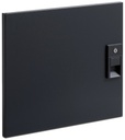 Porta parziale sinistra H=435 mm con maniglia Dark Grey Master