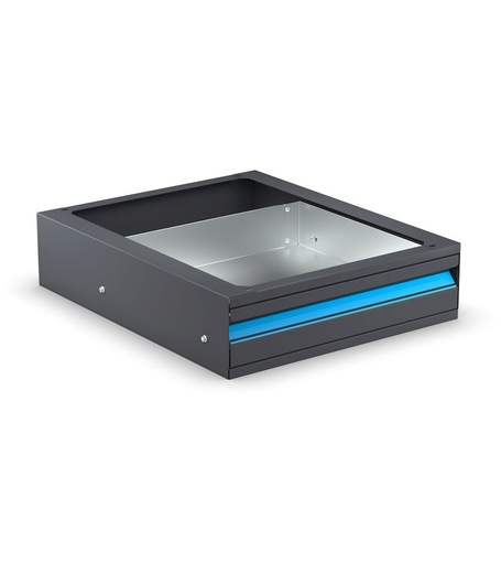 Full-extension drawer for workbench, H 100 mm, W510 x D611 x H142 mm